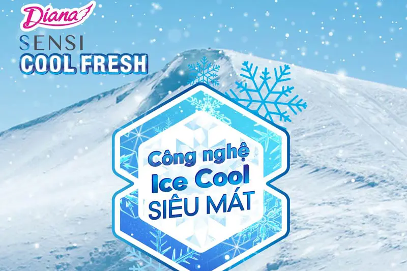 BVS Diana Cool Fresh cánh - gói 20c