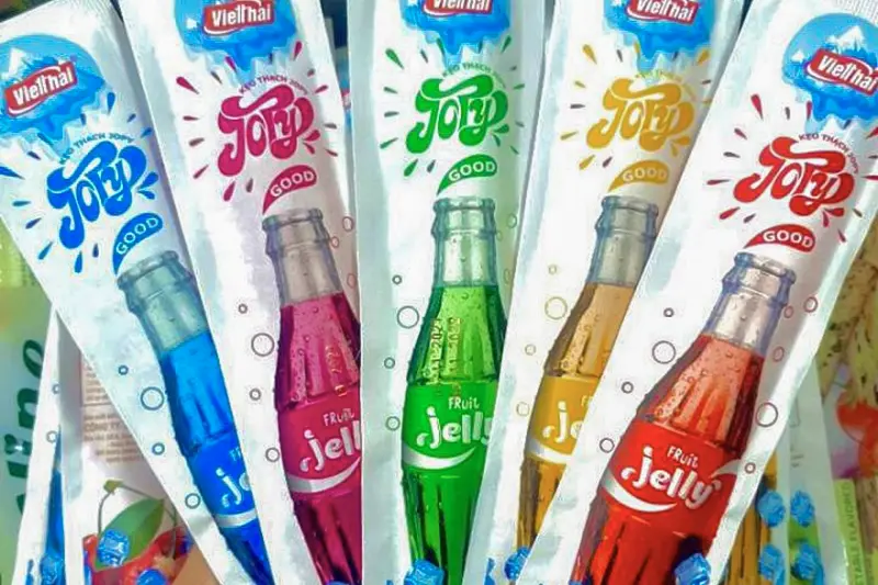 Thạch Jopy chai - túi 770g