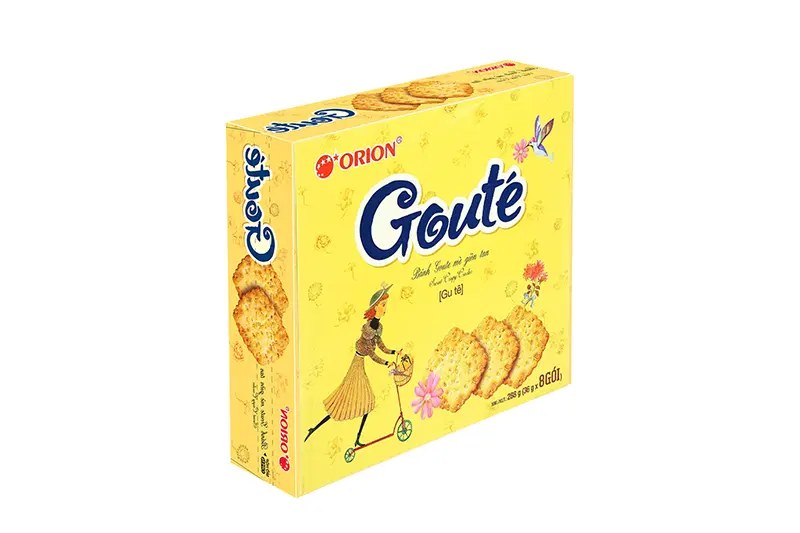 Bánh quy mè Goute - hộp 288g