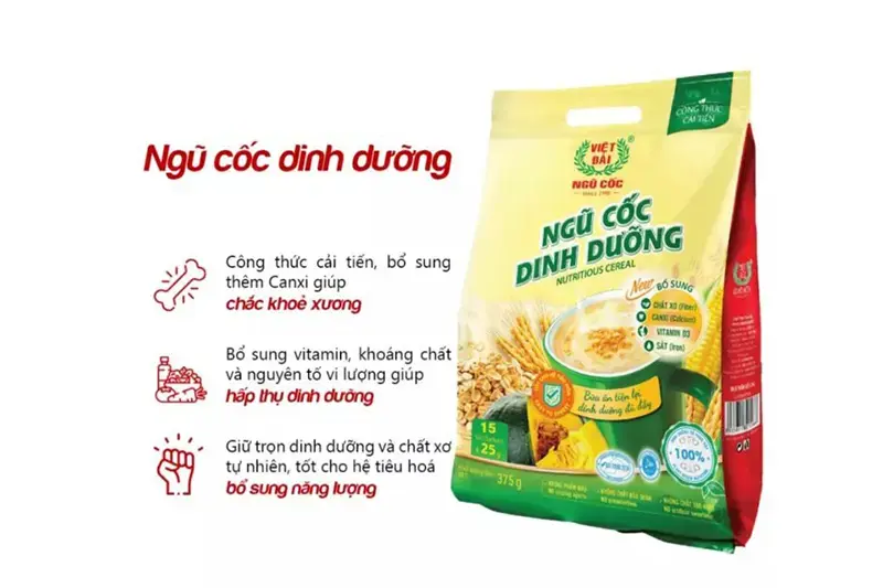 Ngũ cốc dinh dưỡng Việt Đài - gói 500g