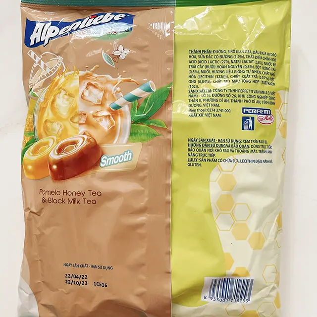 Kẹo Alpenliebe trà bưởi mật ong - gói 329g