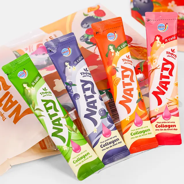 Thạch sữa chua Natty collagen Long Hải - túi 500g