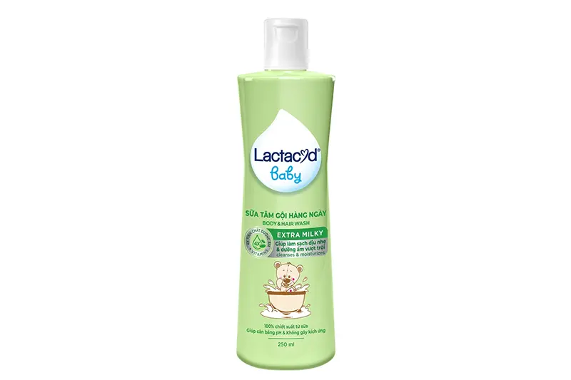 Sữa tắm trẻ em Lactacyd baby – chai 250ml
