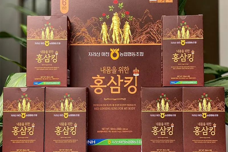 Nước hồng sâm vua Hàn Quốc - hộp (30 gói * 50ml)