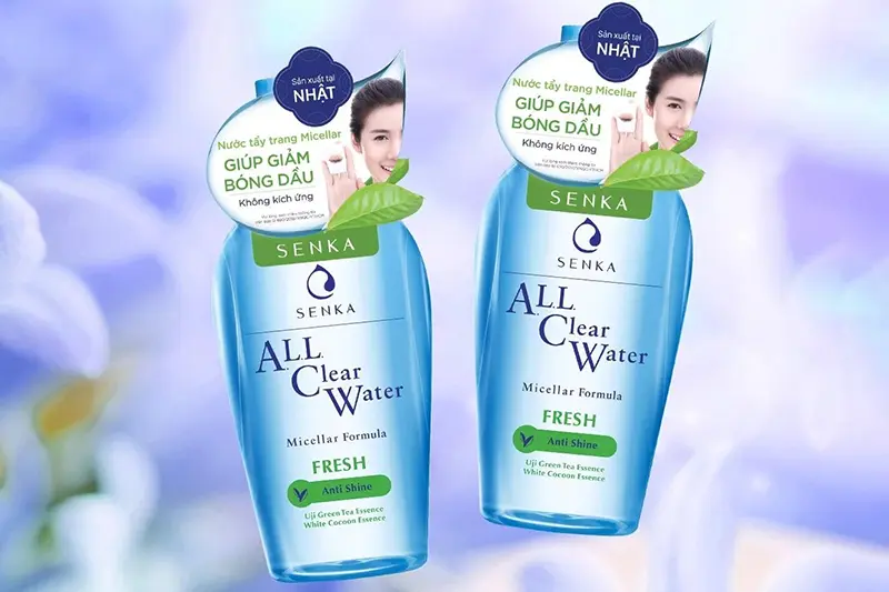 Tẩy trang Senka giảm dầu - lọ 230ml
