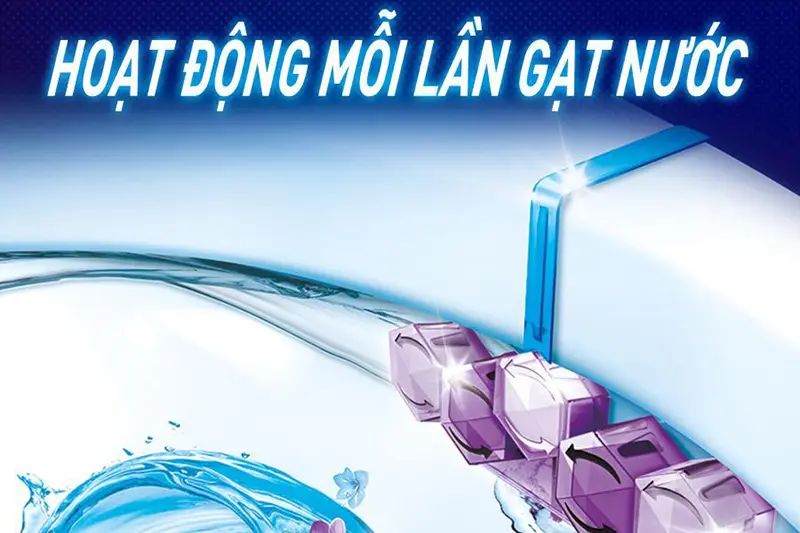 Viên thả bồn cầu Vim Lavender - vỉ 55g