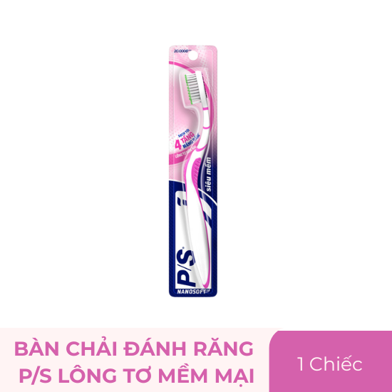 Bàn chải đánh răng P/S lông tơ mềm mại - chiếc