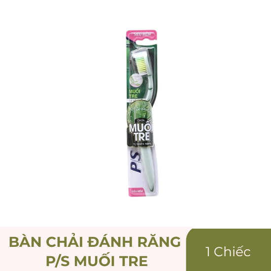 Bàn chải đánh răng P/S muối tre - chiếc