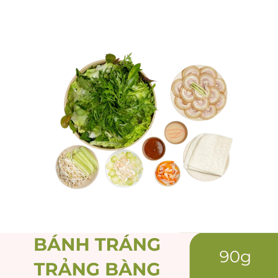 Bánh tráng Trảng Bàng 30 lá - gói 90g