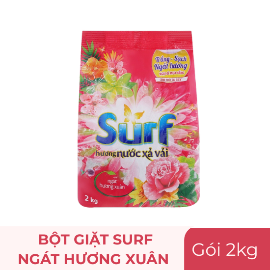 Bột giặt Surf ngát hương xuân - gói 2kg