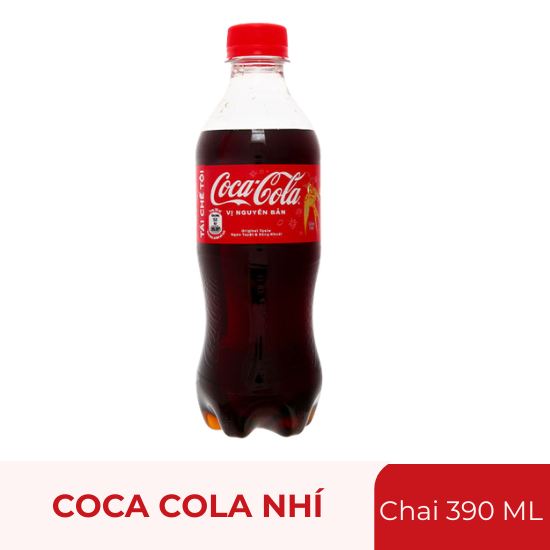Coca Cola nhí - chai 390ml