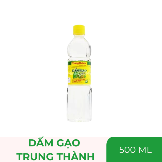 Dấm gạo Trung Thành - chai 500ml