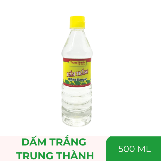 Dấm trắng Trung Thành - chai 500ml