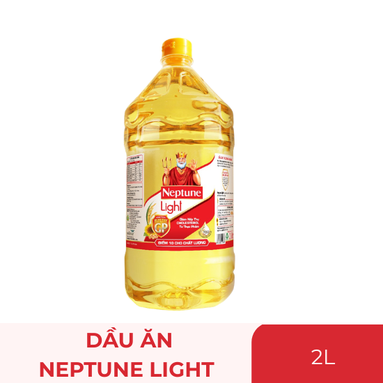Dầu ăn Neptune Light - chai 2 lít