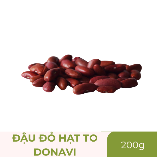 Đậu đỏ hạt to Donavi - túi 200g