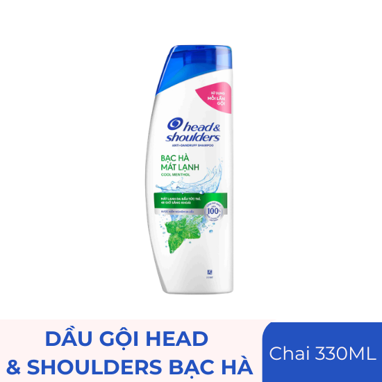 Dầu gội Head & Shoulders bạc hà - chai 700ml