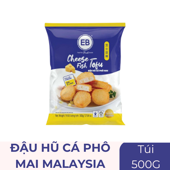 Đậu hũ cá phô mai EB Malaysia - túi 500g
