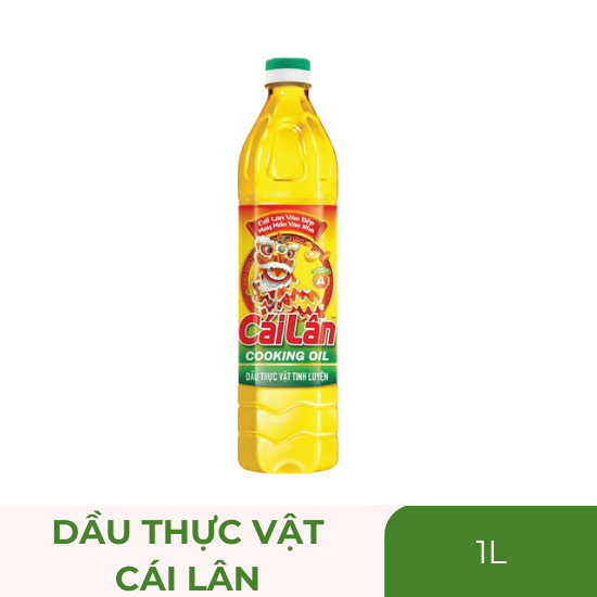 Dầu thực vật Cái Lân - chai 1 lít
