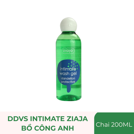 DDVS Ziaja Intimate bồ công anh - chai 200ml