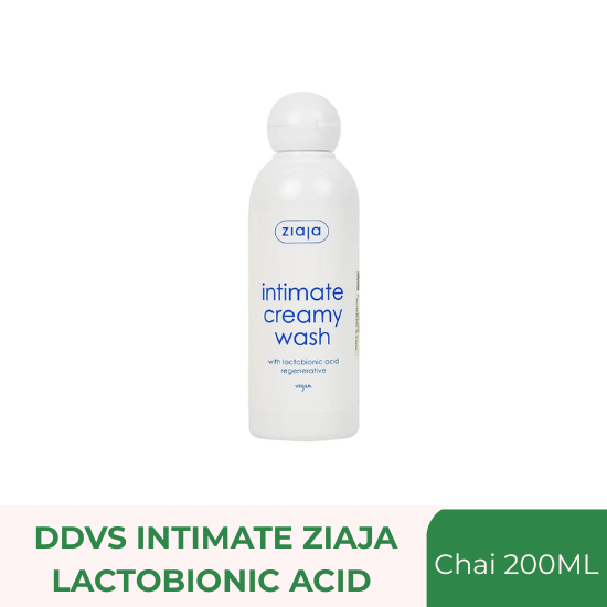 DDVS Ziaja Intimate Lactobionic Acid - chai 200ml
