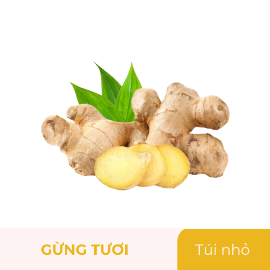 Củ gừng tươi - túi nhỏ