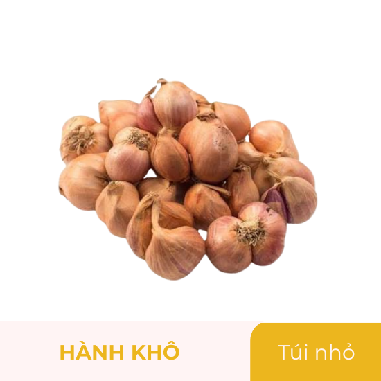 Củ hành khô - túi nhỏ