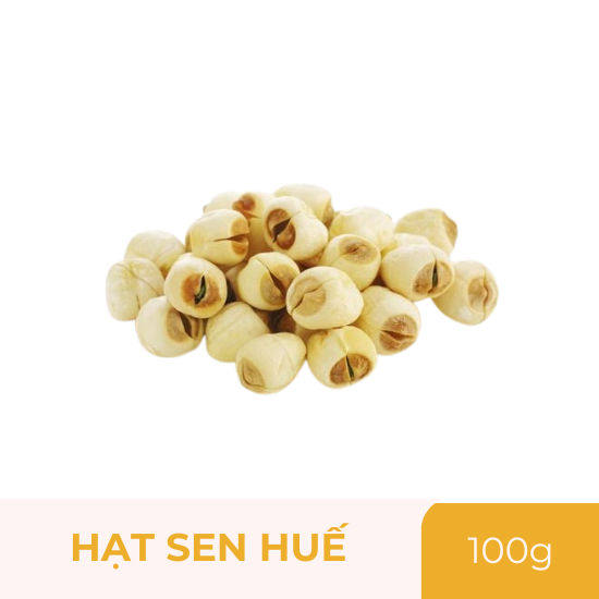 Hạt sen Huế - gói 100g