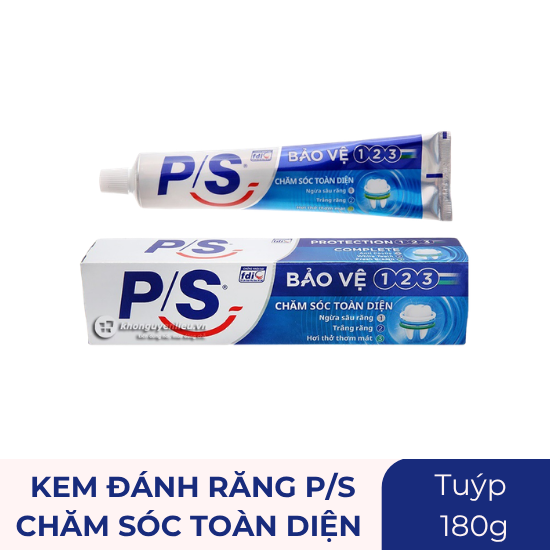 Kem đánh răng P/S chăm sóc toàn diện - tuýp 180g
