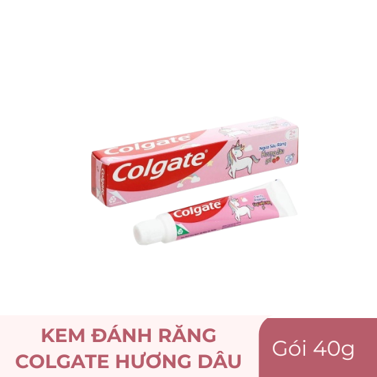 Kem đánh răng trẻ em Colgate dâu - tuýp 40g