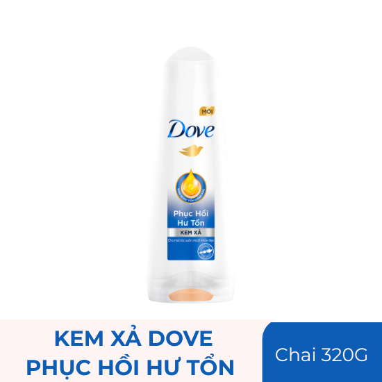 Kem xả Dove phục hồi hư tổn - chai 320g