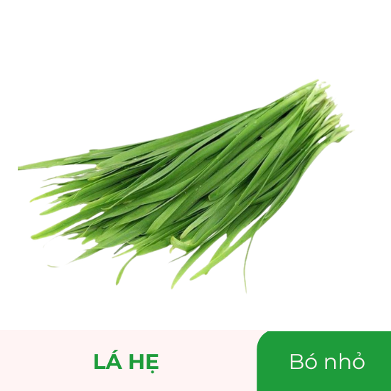 Lá hẹ - bó nhỏ