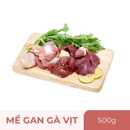 Mề gan gà vịt - 500g