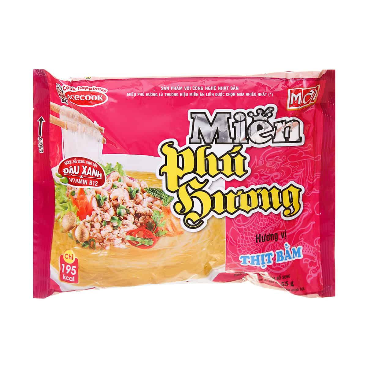 Miến Phú Hương thịt bằm - gói 57g