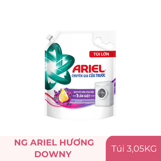 Nước giặt Ariel hương Downy - túi 3.05 lít