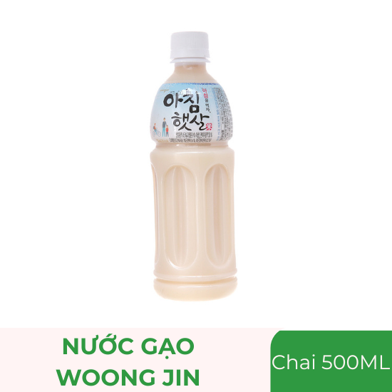 Nước gạo WOONG JIN - chai 500ml