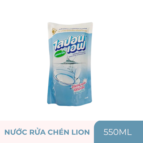 Nước rửa chén Lion Thái Lan - túi 550ml