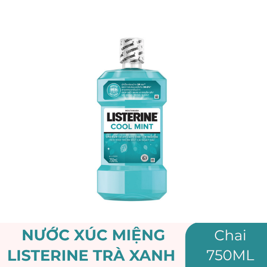 Nước súc miệng Listerine Coolmint - chai 750ml