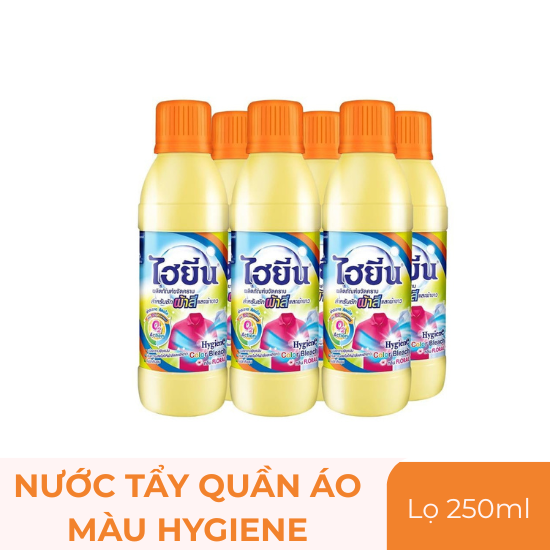 Nước tẩy quần áo màu Hygiene Thái Lan - lọ 250ml