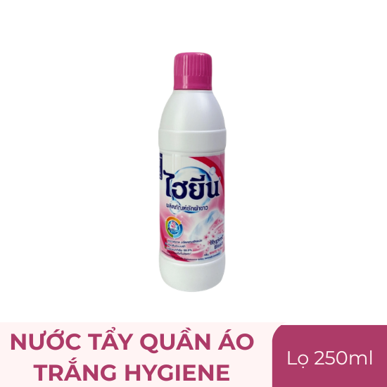 Nước tẩy quần áo trắng Hygiene - lọ 600ml