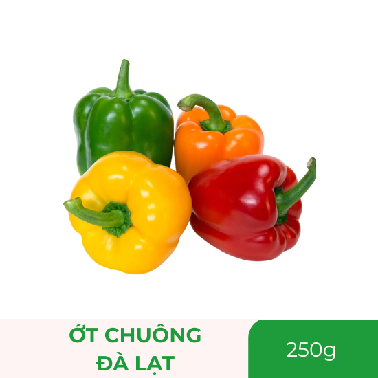 Ớt chuông Đà Lạt - 250g