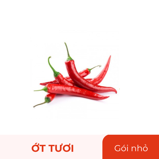 Ớt tươi - gói nhỏ