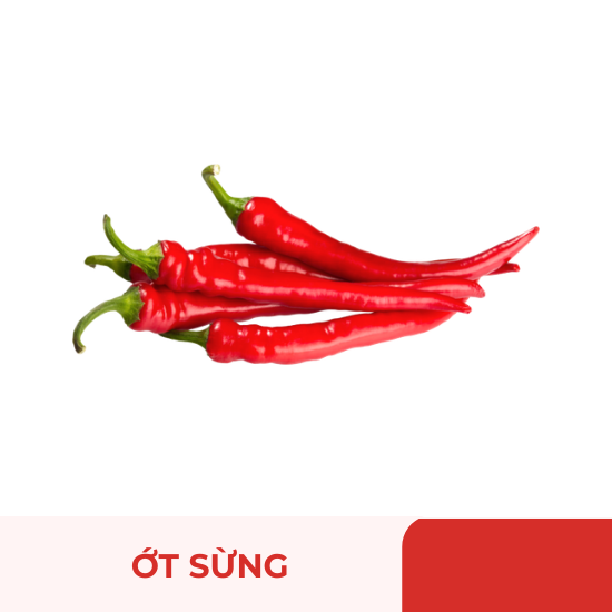 Ớt sừng - 300g