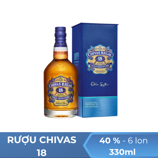 Rượu Chivas 18 - chai