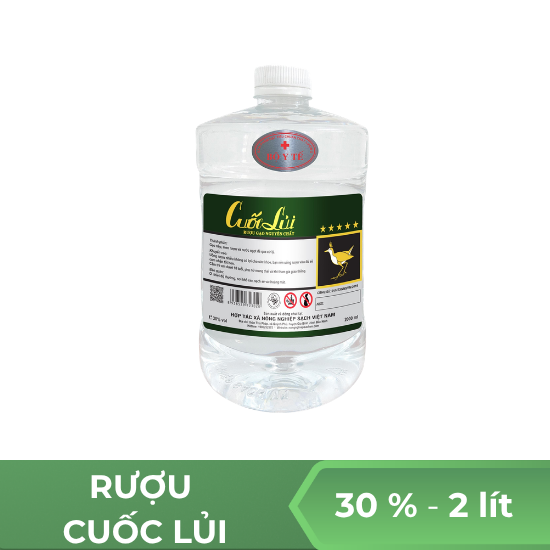 Rượu gạo Cuốc lủi 30 độ - 2 lít