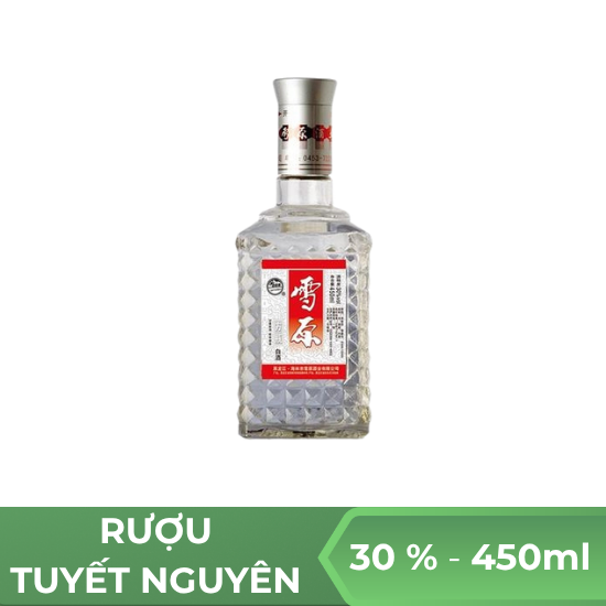 Rượu Tuyết Nguyên 30 độ - chai 450ml