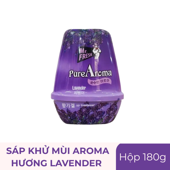 Sáp khử mùi Aroma lavender - hộp 180g