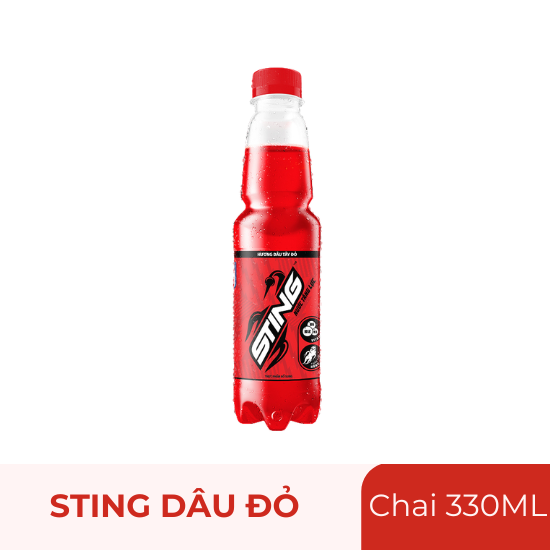 Sting chai dâu đỏ - chai 330ml