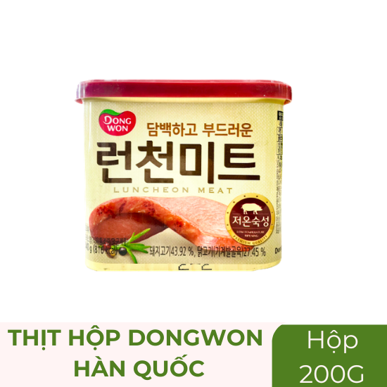Thịt hộp Dongwon Hàn Quốc - hộp 200g