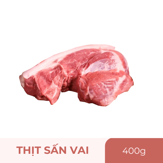 Thịt sấn vai lợn - 400g
