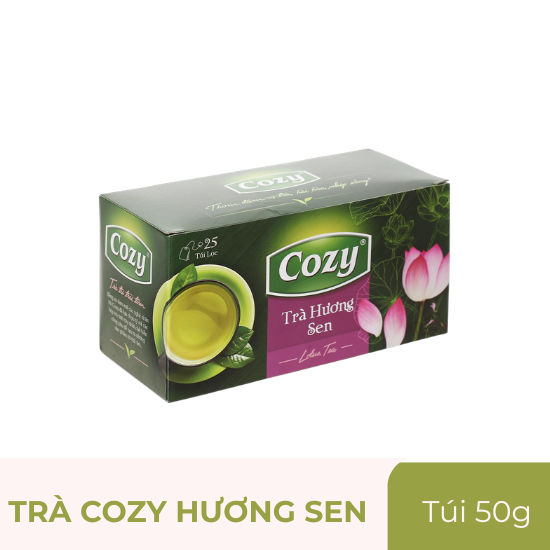 Trà Cozy hương sen - hộp 50g